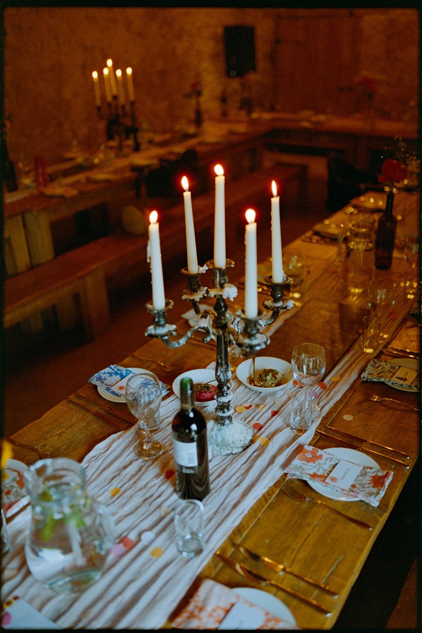 Wedding film photography, 32mm, 120 Ivy and pine photography