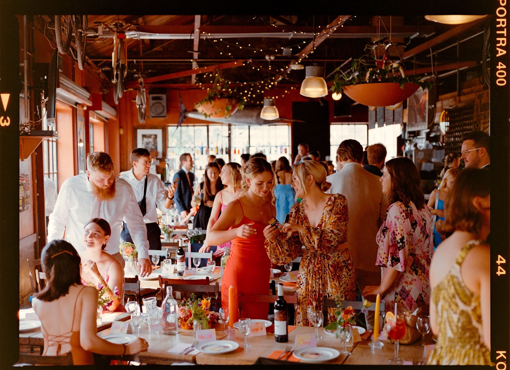Wedding film photography, 32mm, 120 Ivy and pine photography, mud dock